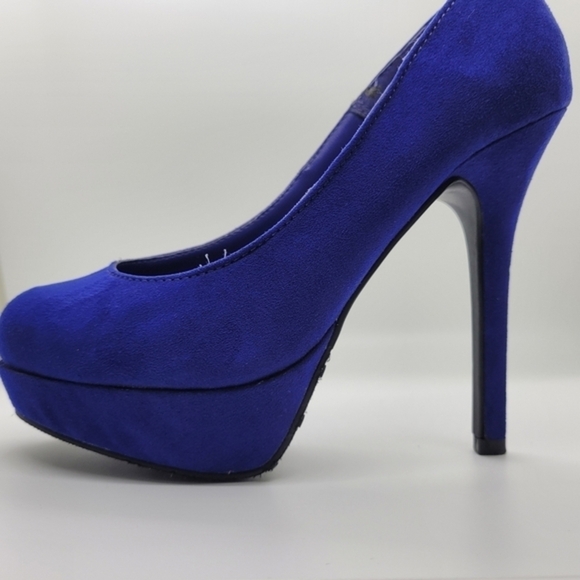 Candie's Cabela Blue‎ High Heels Women's Size 6 Medium - Picture 10 of 16
